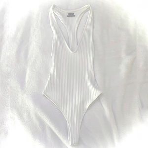 Out From Under V-Neck Plunge Bodysuit